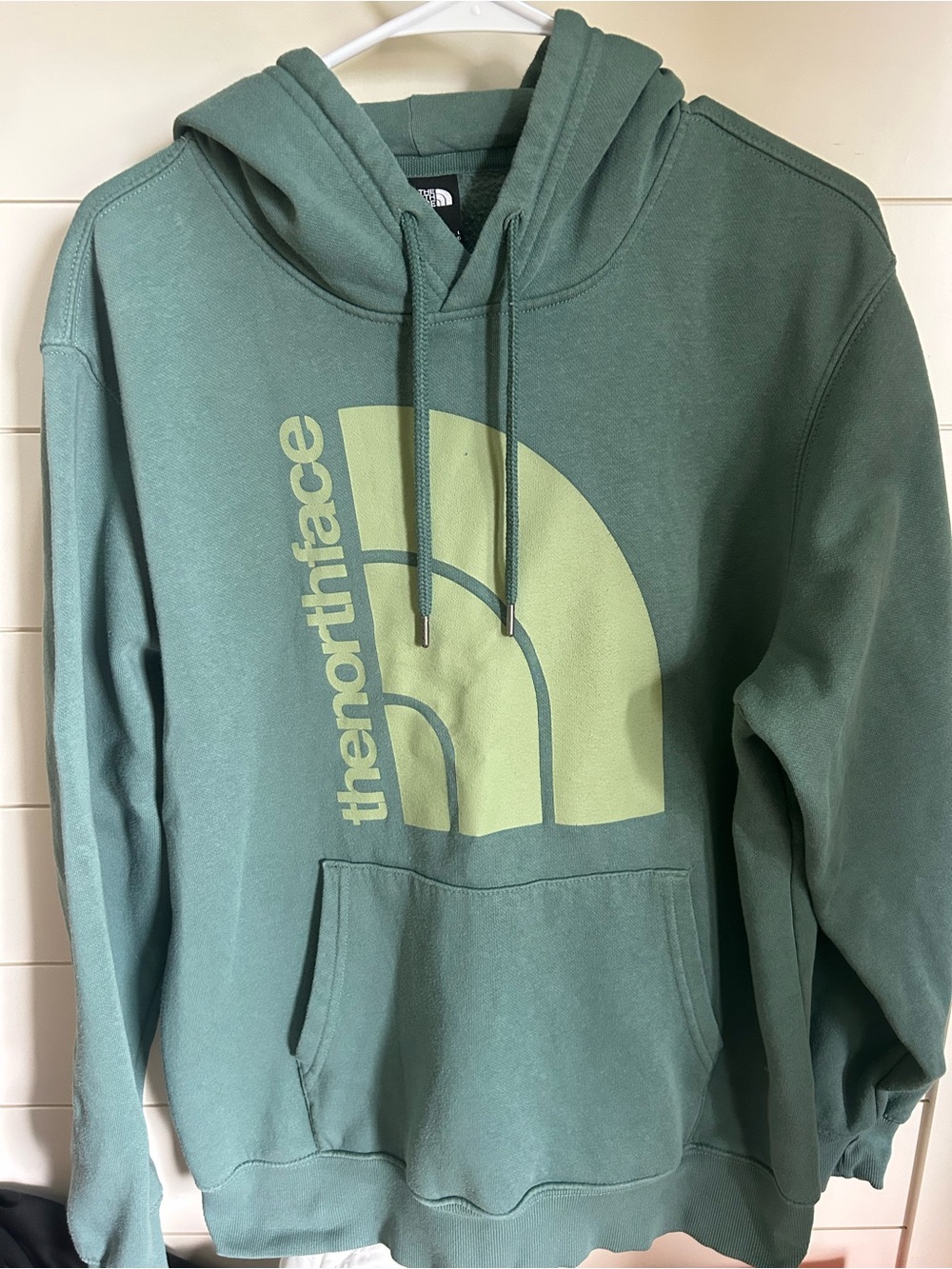 The North Face Green Logo Hoodie